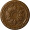 Ekena Millwork Baile Ceiling Medallion (Fits Canopies up to 3 1/4"), Hand-Painted Smokey Topaz, 20"OD x 1 5/8"P CM20BLSTF - alternate 1